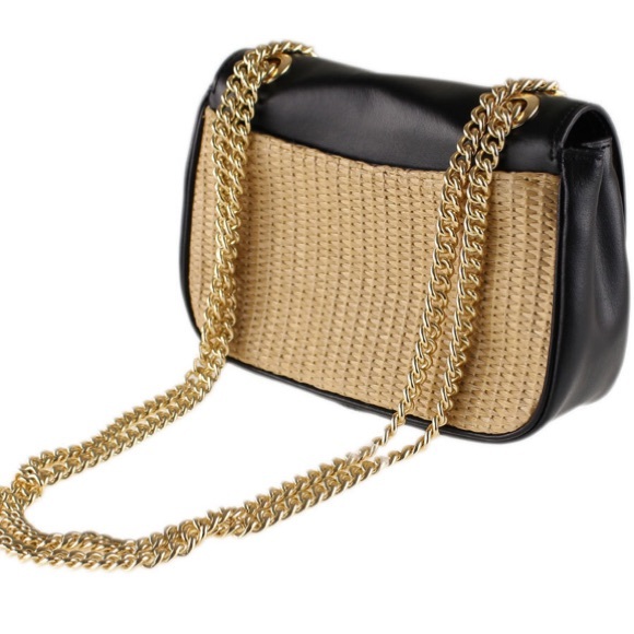 Coach Bags Coach Nwt Straw And Leather Crossbody Bag Poshmark